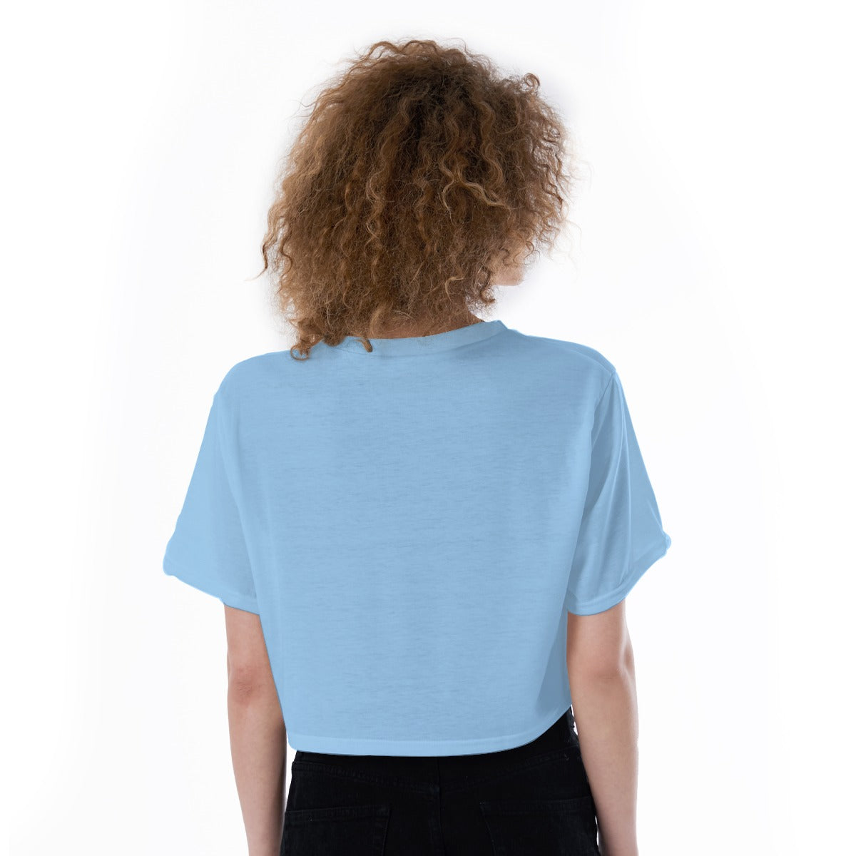All-Over Print Cropped T-Shirt