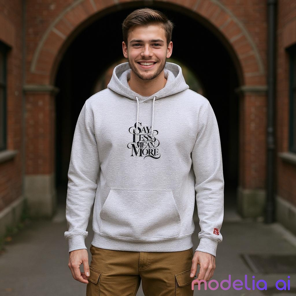 'Say Less Mean More' - Unisex Hoodie