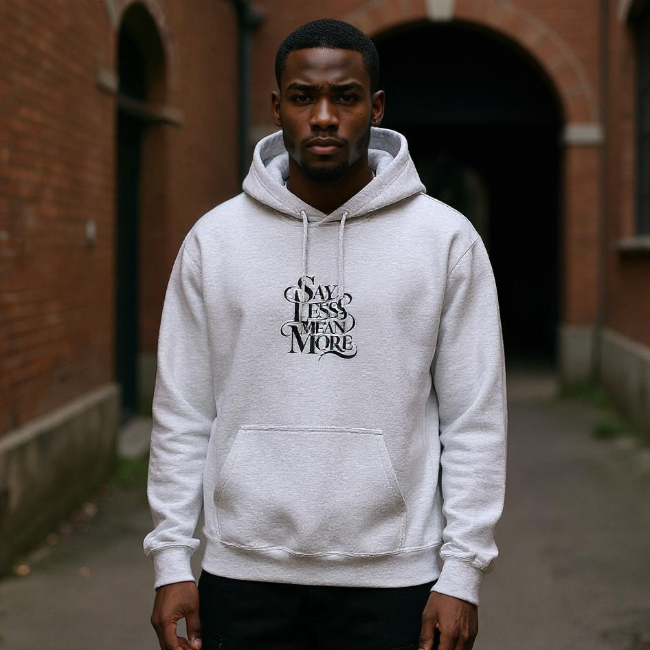 'Say Less Mean More' - Unisex Hoodie