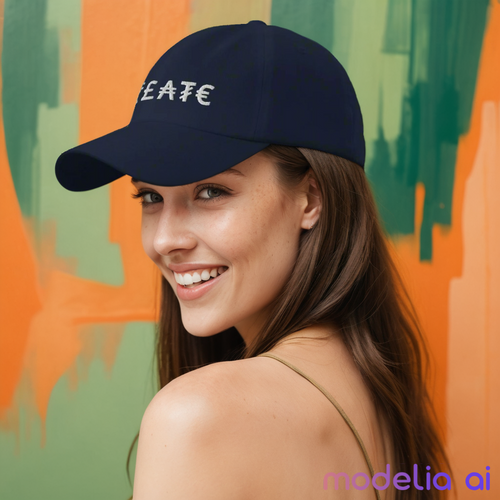 'CREATE' - Money Glyph - Baseball Cap